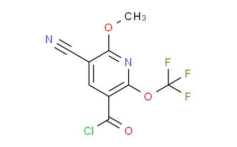 AM26523 | 1806151-42-7 | 3-Cyano-2-methoxy-6-(trifluoromethoxy)pyridine-5-carbonyl chloride