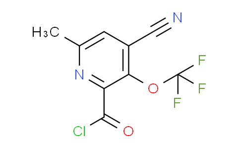 AM26524 | 1806157-00-5 | 4-Cyano-6-methyl-3-(trifluoromethoxy)pyridine-2-carbonyl chloride