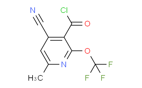 AM26525 | 1804731-58-5 | 4-Cyano-6-methyl-2-(trifluoromethoxy)pyridine-3-carbonyl chloride