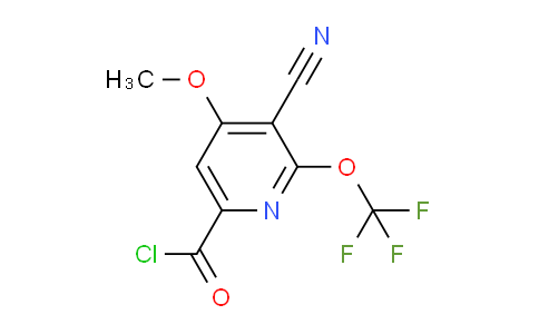 AM26528 | 1804334-63-1 | 3-Cyano-4-methoxy-2-(trifluoromethoxy)pyridine-6-carbonyl chloride