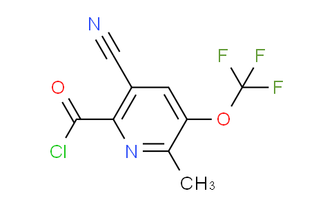 AM26530 | 1804731-69-8 | 5-Cyano-2-methyl-3-(trifluoromethoxy)pyridine-6-carbonyl chloride