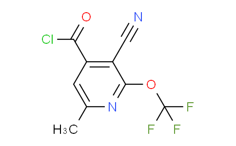 AM26532 | 1804731-80-3 | 3-Cyano-6-methyl-2-(trifluoromethoxy)pyridine-4-carbonyl chloride