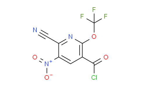 AM26536 | 1806067-36-6 | 2-Cyano-3-nitro-6-(trifluoromethoxy)pyridine-5-carbonyl chloride