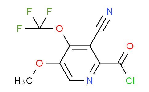 AM26537 | 1806251-63-7 | 3-Cyano-5-methoxy-4-(trifluoromethoxy)pyridine-2-carbonyl chloride