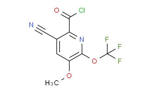 AM26538 | 1803618-19-0 | 3-Cyano-5-methoxy-6-(trifluoromethoxy)pyridine-2-carbonyl chloride