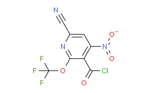 AM26541 | 1806156-06-8 | 6-Cyano-4-nitro-2-(trifluoromethoxy)pyridine-3-carbonyl chloride