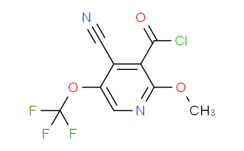 AM26542 | 1806247-44-8 | 4-Cyano-2-methoxy-5-(trifluoromethoxy)pyridine-3-carbonyl chloride