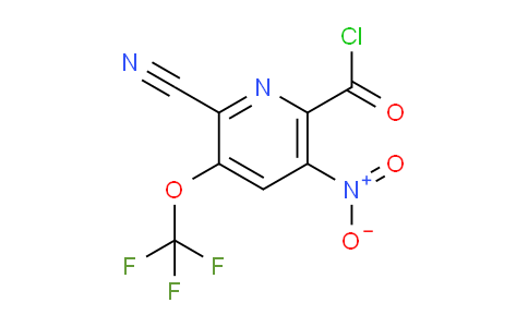 AM26543 | 1804780-62-8 | 2-Cyano-5-nitro-3-(trifluoromethoxy)pyridine-6-carbonyl chloride