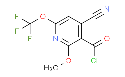 AM26544 | 1806040-87-8 | 4-Cyano-2-methoxy-6-(trifluoromethoxy)pyridine-3-carbonyl chloride