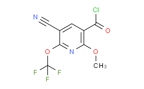 AM26549 | 1803657-03-5 | 3-Cyano-6-methoxy-2-(trifluoromethoxy)pyridine-5-carbonyl chloride