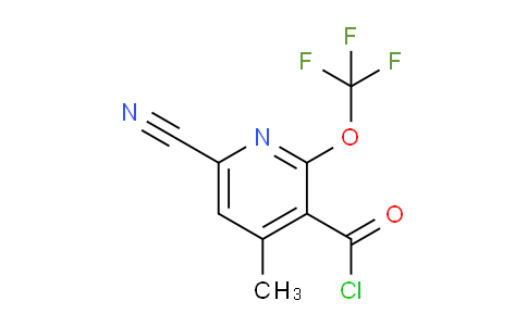 AM26553 | 1806156-32-0 | 6-Cyano-4-methyl-2-(trifluoromethoxy)pyridine-3-carbonyl chloride