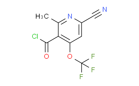 AM26556 | 1806156-49-9 | 6-Cyano-2-methyl-4-(trifluoromethoxy)pyridine-3-carbonyl chloride
