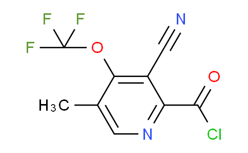 AM26561 | 1804820-81-2 | 3-Cyano-5-methyl-4-(trifluoromethoxy)pyridine-2-carbonyl chloride