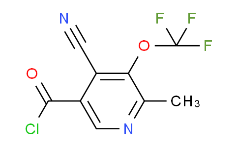 AM26562 | 1806244-07-4 | 4-Cyano-2-methyl-3-(trifluoromethoxy)pyridine-5-carbonyl chloride