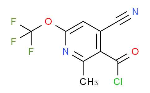 AM26564 | 1803620-91-8 | 4-Cyano-2-methyl-6-(trifluoromethoxy)pyridine-3-carbonyl chloride