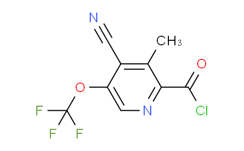 AM26566 | 1806076-54-9 | 4-Cyano-3-methyl-5-(trifluoromethoxy)pyridine-2-carbonyl chloride
