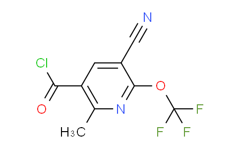 AM26570 | 1804343-37-0 | 3-Cyano-6-methyl-2-(trifluoromethoxy)pyridine-5-carbonyl chloride