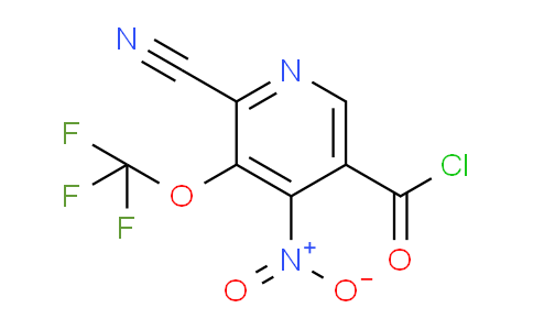 AM26574 | 1806253-61-1 | 2-Cyano-4-nitro-3-(trifluoromethoxy)pyridine-5-carbonyl chloride
