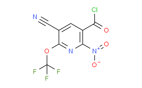 AM26584 | 1806222-06-9 | 3-Cyano-6-nitro-2-(trifluoromethoxy)pyridine-5-carbonyl chloride