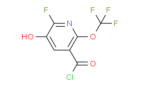 AM26588 | 1806714-01-1 | 2-Fluoro-3-hydroxy-6-(trifluoromethoxy)pyridine-5-carbonyl chloride