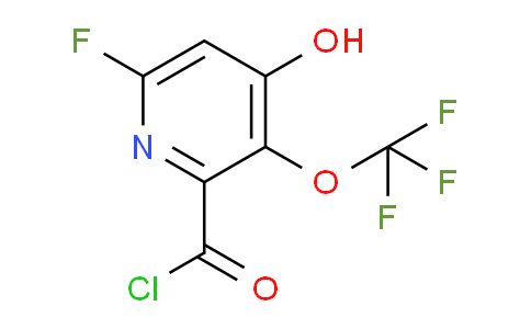 AM26590 | 1804740-44-0 | 6-Fluoro-4-hydroxy-3-(trifluoromethoxy)pyridine-2-carbonyl chloride