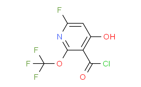 AM26592 | 1804621-77-9 | 6-Fluoro-4-hydroxy-2-(trifluoromethoxy)pyridine-3-carbonyl chloride