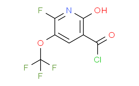 AM26597 | 1806256-45-0 | 2-Fluoro-6-hydroxy-3-(trifluoromethoxy)pyridine-5-carbonyl chloride