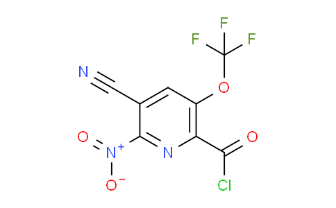 AM26604 | 1804396-38-0 | 3-Cyano-2-nitro-5-(trifluoromethoxy)pyridine-6-carbonyl chloride