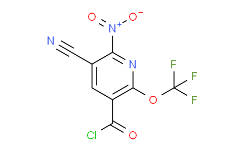 AM26605 | 1804811-94-6 | 3-Cyano-2-nitro-6-(trifluoromethoxy)pyridine-5-carbonyl chloride