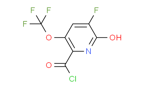 AM26606 | 1803953-64-1 | 3-Fluoro-2-hydroxy-5-(trifluoromethoxy)pyridine-6-carbonyl chloride