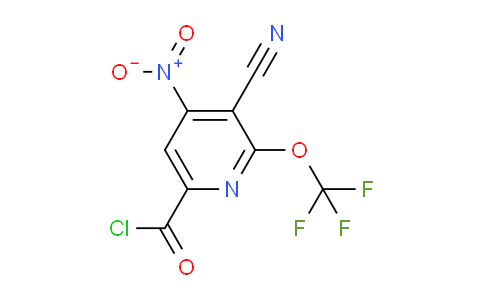 AM26607 | 1804674-82-5 | 3-Cyano-4-nitro-2-(trifluoromethoxy)pyridine-6-carbonyl chloride