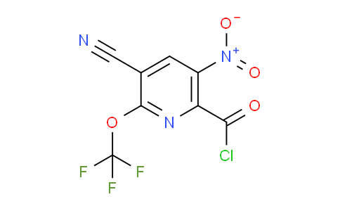 AM26609 | 1803625-12-8 | 3-Cyano-5-nitro-2-(trifluoromethoxy)pyridine-6-carbonyl chloride