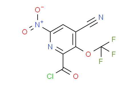 AM26612 | 1806156-29-5 | 4-Cyano-6-nitro-3-(trifluoromethoxy)pyridine-2-carbonyl chloride