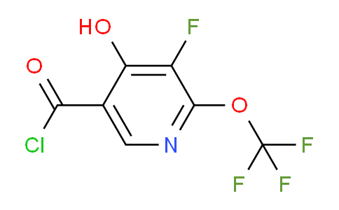 AM26614 | 1804306-69-1 | 3-Fluoro-4-hydroxy-2-(trifluoromethoxy)pyridine-5-carbonyl chloride