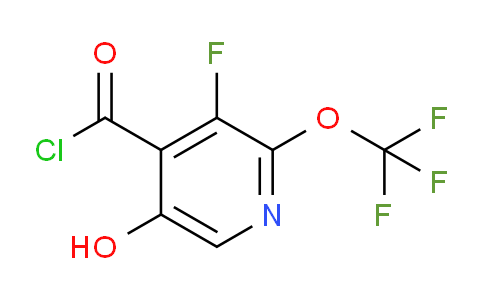 AM26622 | 1804790-48-4 | 3-Fluoro-5-hydroxy-2-(trifluoromethoxy)pyridine-4-carbonyl chloride