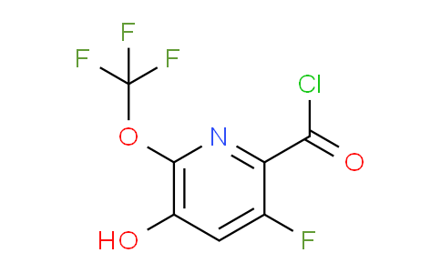 AM26624 | 1804337-63-0 | 3-Fluoro-5-hydroxy-6-(trifluoromethoxy)pyridine-2-carbonyl chloride
