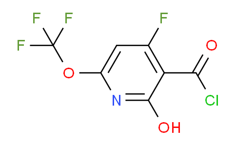 AM26627 | 1804306-73-7 | 4-Fluoro-2-hydroxy-6-(trifluoromethoxy)pyridine-3-carbonyl chloride