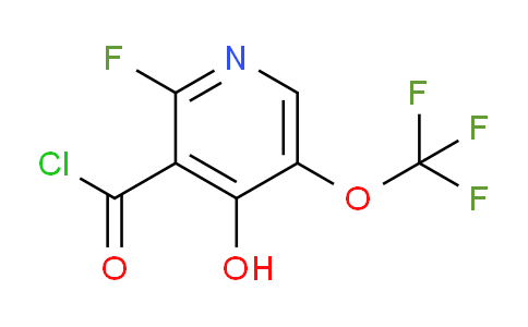 AM26631 | 1804337-18-5 | 2-Fluoro-4-hydroxy-5-(trifluoromethoxy)pyridine-3-carbonyl chloride
