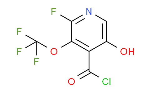 AM26633 | 1805951-25-0 | 2-Fluoro-5-hydroxy-3-(trifluoromethoxy)pyridine-4-carbonyl chloride