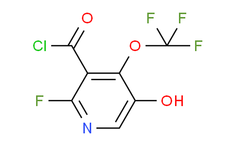 AM26634 | 1806714-08-8 | 2-Fluoro-5-hydroxy-4-(trifluoromethoxy)pyridine-3-carbonyl chloride