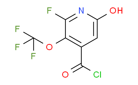 AM26636 | 1804767-77-8 | 2-Fluoro-6-hydroxy-3-(trifluoromethoxy)pyridine-4-carbonyl chloride