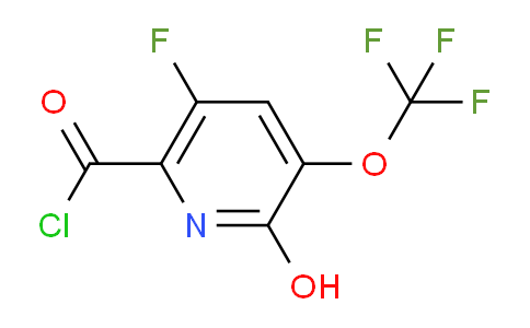 AM26642 | 1804306-24-8 | 5-Fluoro-2-hydroxy-3-(trifluoromethoxy)pyridine-6-carbonyl chloride
