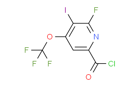 AM26645 | 1804311-55-4 | 2-Fluoro-3-iodo-4-(trifluoromethoxy)pyridine-6-carbonyl chloride