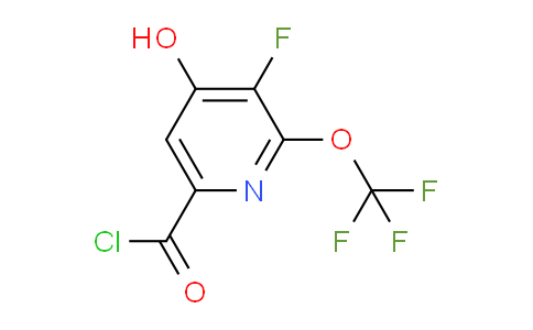 AM26650 | 1804740-47-3 | 3-Fluoro-4-hydroxy-2-(trifluoromethoxy)pyridine-6-carbonyl chloride