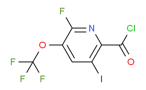 AM26651 | 1804304-66-2 | 2-Fluoro-5-iodo-3-(trifluoromethoxy)pyridine-6-carbonyl chloride