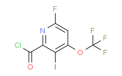 AM26653 | 1803654-69-4 | 6-Fluoro-3-iodo-4-(trifluoromethoxy)pyridine-2-carbonyl chloride