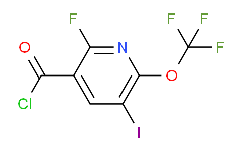 AM26654 | 1804304-63-9 | 2-Fluoro-5-iodo-6-(trifluoromethoxy)pyridine-3-carbonyl chloride