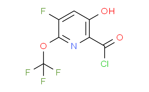 AM26657 | 1804814-11-6 | 3-Fluoro-5-hydroxy-2-(trifluoromethoxy)pyridine-6-carbonyl chloride