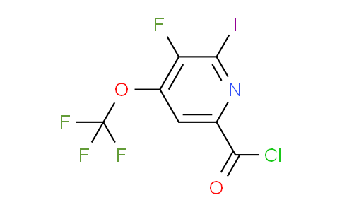 AM26661 | 1804821-83-7 | 3-Fluoro-2-iodo-4-(trifluoromethoxy)pyridine-6-carbonyl chloride