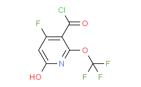 AM26667 | 1803664-86-9 | 4-Fluoro-6-hydroxy-2-(trifluoromethoxy)pyridine-3-carbonyl chloride